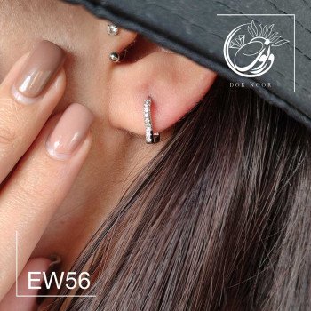 گوشواره نقره کد EW5۶