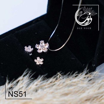 نیم ست نگین اتمی کد محصول Ns51