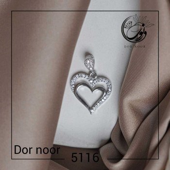 مدال نگین اتمی طرح قلب