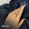 انگشتر نقره زنانه باسنگ زبرجد کد Rw231