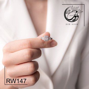 انگشتر نقره زنانه کد Rw147