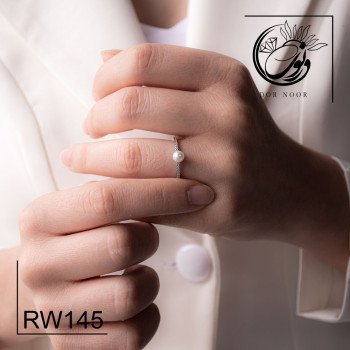 انگشتر نقره زنانه کد Rw145