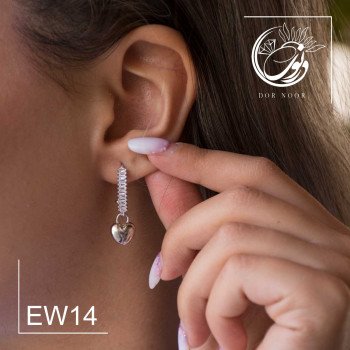 گوشواره نقره کد EW14