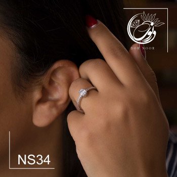 نیم ست نگین اتمی کد محصول Ns34