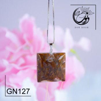 مدال عقیق شجر کد  gn127