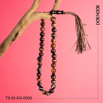 تسبیح عقیق سلیمانی 33 دانه