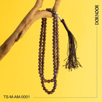 تسبیح آمیتیست 101 دانه